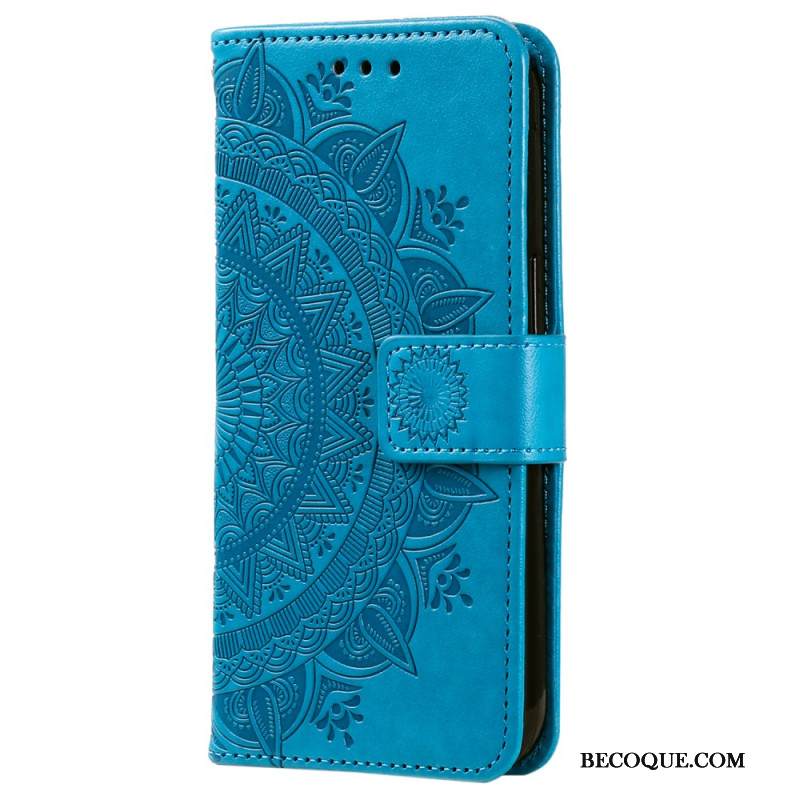 Kuoret Samsung Galaxy A55 5g Mandala-aurinko Hihnalla Kuoret Samsung Galaxy A55 5g Mandala-aurinko Hihnalla