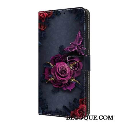 Kuoret Samsung Galaxy S25 Fe Tummia Ruusuja