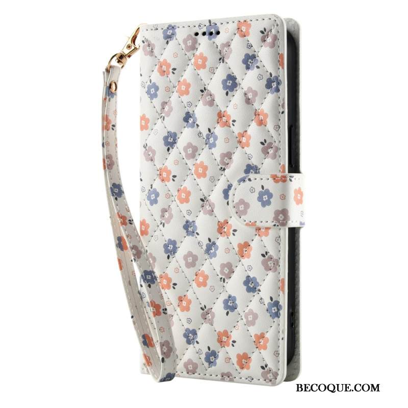 Kuoret Samsung Galaxy S26 Plus Kukkakuvioinen Hihna