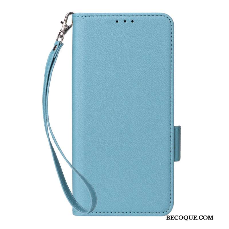 Kuoret Xiaomi Redmi Note 14 5g Litsikuvioinen Tekstuuri Hihnalla