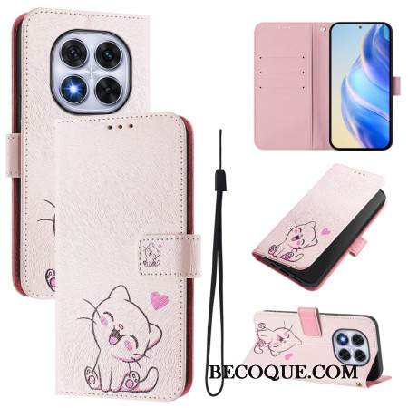 Kuoret Xiaomi Redmi Note 14 Pro Plus 5g Söpö Kissakuvio