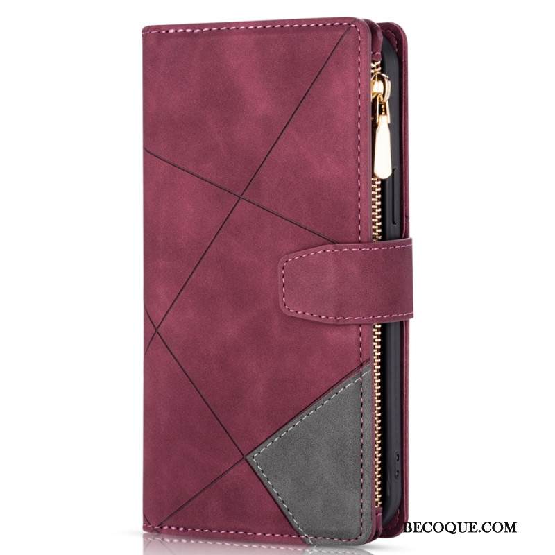 Kuoret iPhone 16 Pro Max Geometrinen Kuviollinen Lompakko Kuoret iPhone 16 Pro Max Geometrinen Kuviollinen Lompakko