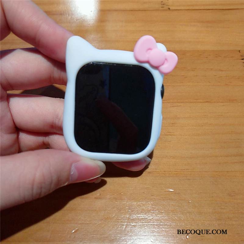 Kuori Apple Watch Series 2 Sarjakuva Perhonen Jauhe, Kotelo Apple Watch Series 2 Silikoni Pieni Murtumaton