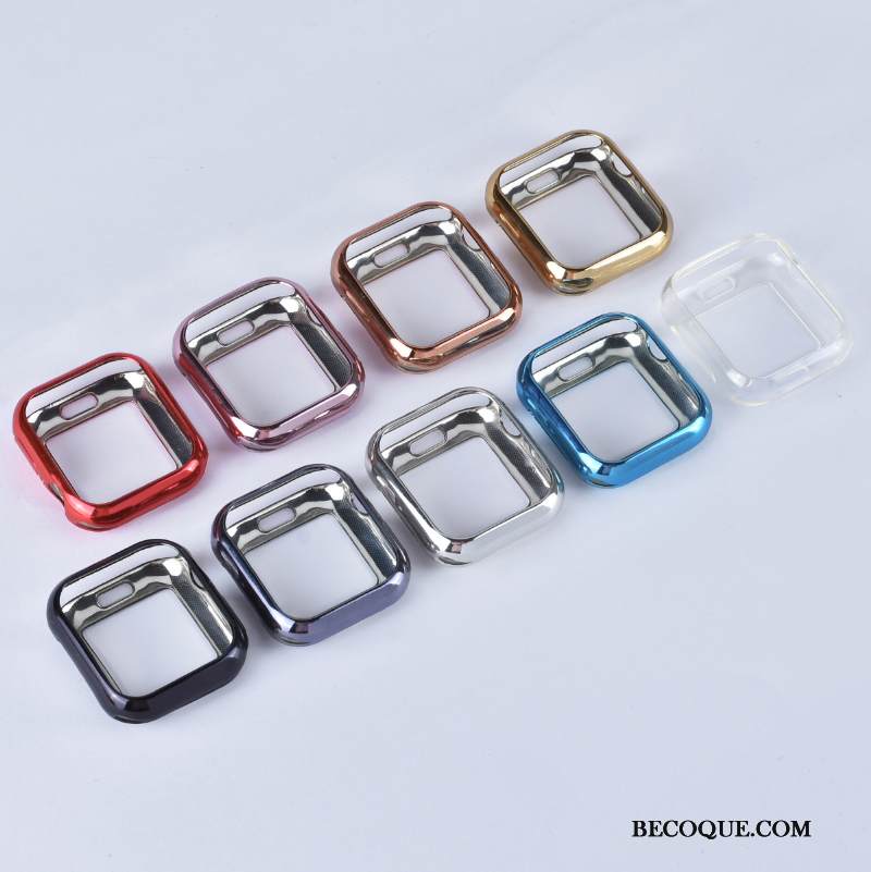 Kuori Apple Watch Series 5 Pehmeä Neste Läpinäkyvä Ohut, Kotelo Apple Watch Series 5 Suojaus Punainen Ultra