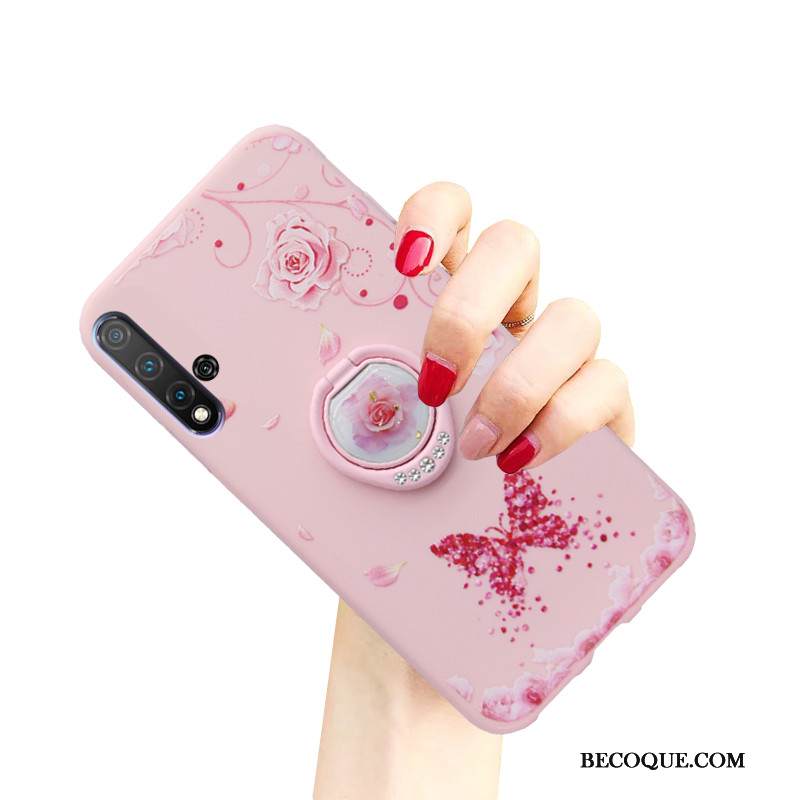 Kuori Honor 20 Laukut Jauhe Murtumaton, Kotelo Honor 20 Pehmeä Neste Ripustettavat Koristeet Net Red