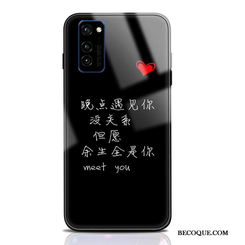 Kuori Honor 30 Pro Luova Lasi Taide, Kotelo Honor 30 Pro Musta Persoonallisuus