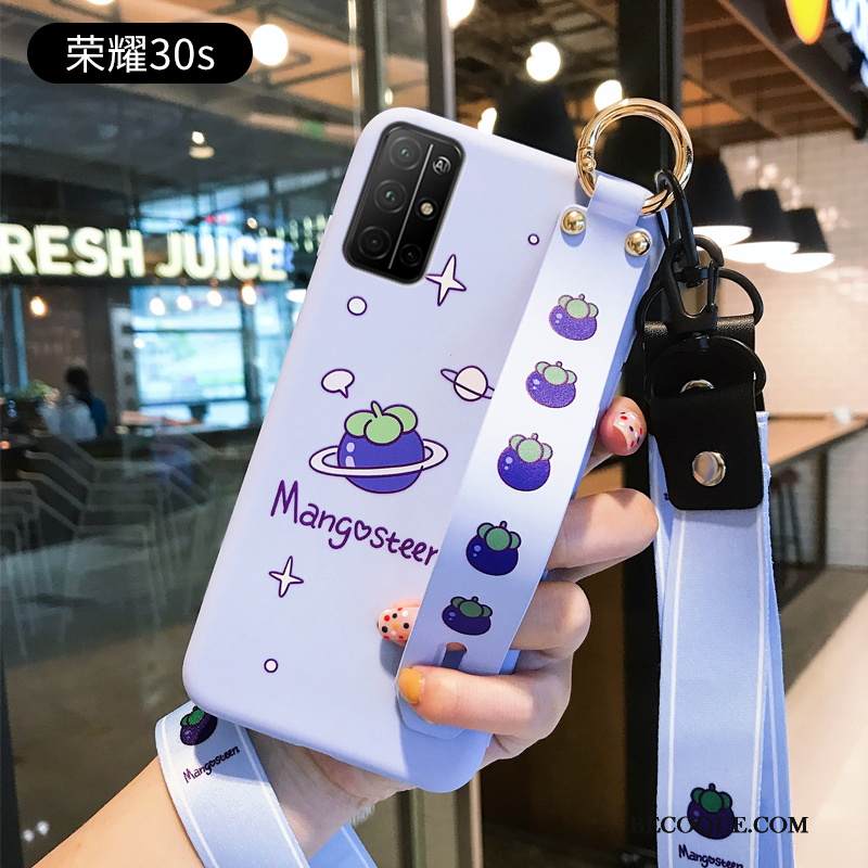 Kuori Honor 30s Silikoni Ihana Net Red, Kotelo Honor 30s Laukut Sininen Puhelimen Kuoret