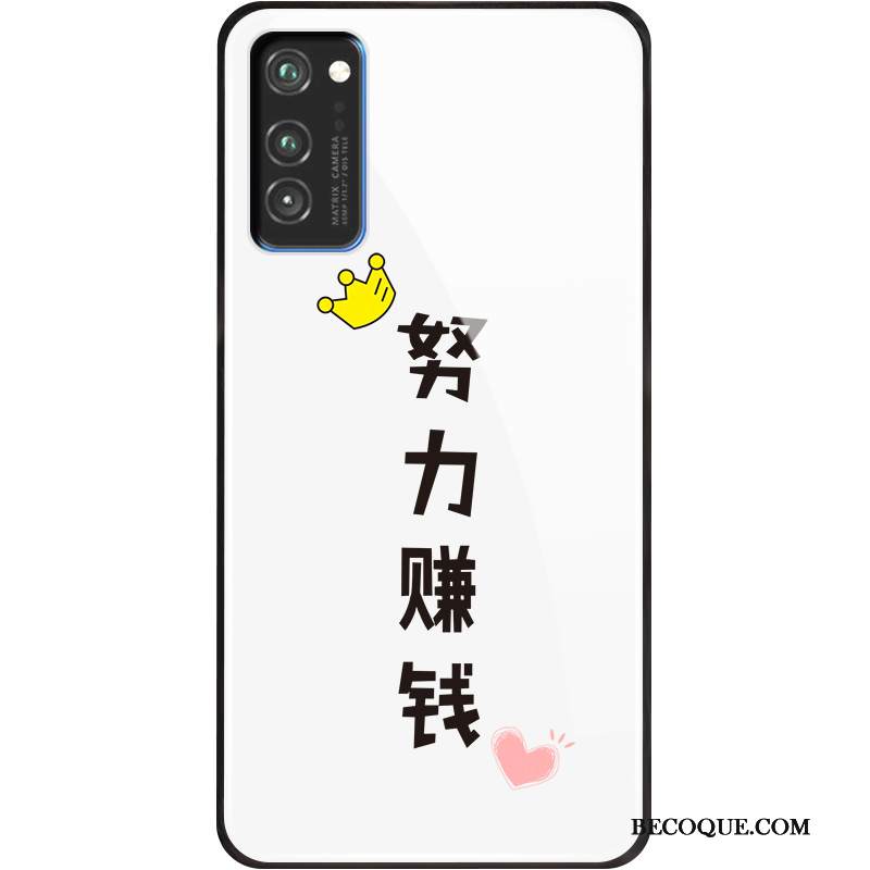 Kuori Honor View30 Pehmeä Neste Puhelimen Kuoret Valkoinen, Kotelo Honor View30 Silikoni Yksinkertainen Rakastunut