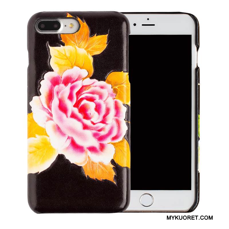 Kuori Htc U Play Nahka Murtumaton Puhelimen Kuoret, Kotelo Htc U Play Ylellisyys Muokata Musta