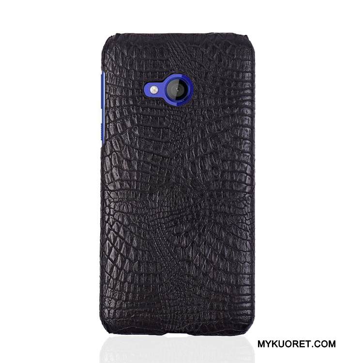 Kuori Htc U Play Suojaus Krokotiili Kova, Kotelo Htc U Play Kukkakuvio Musta