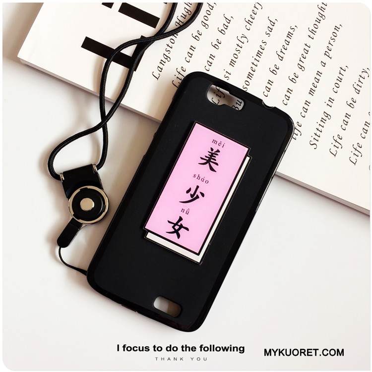 Kuori Huawei Ascend G7 Luova Puhelimen Kuoret Ripustettavat Koristeet, Kotelo Huawei Ascend G7 Silikoni Jauhe