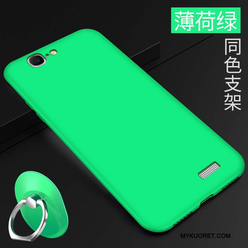 Kuori Huawei Ascend G7 Pehmeä Neste Yksinkertainen Persoonallisuus, Kotelo Huawei Ascend G7 Silikoni Vihreä Ultra