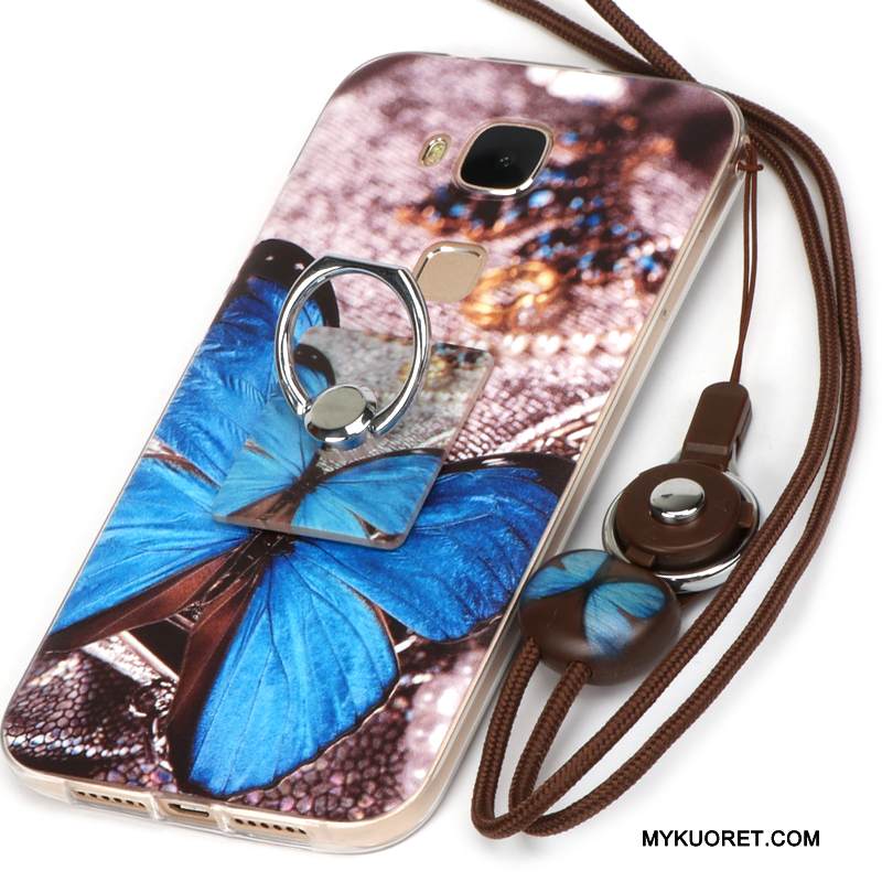 Kuori Huawei G7 Plus Laukut Puhelimen Kuoret Sininen, Kotelo Huawei G7 Plus Suojaus Ripustettavat Koristeet Murtumaton