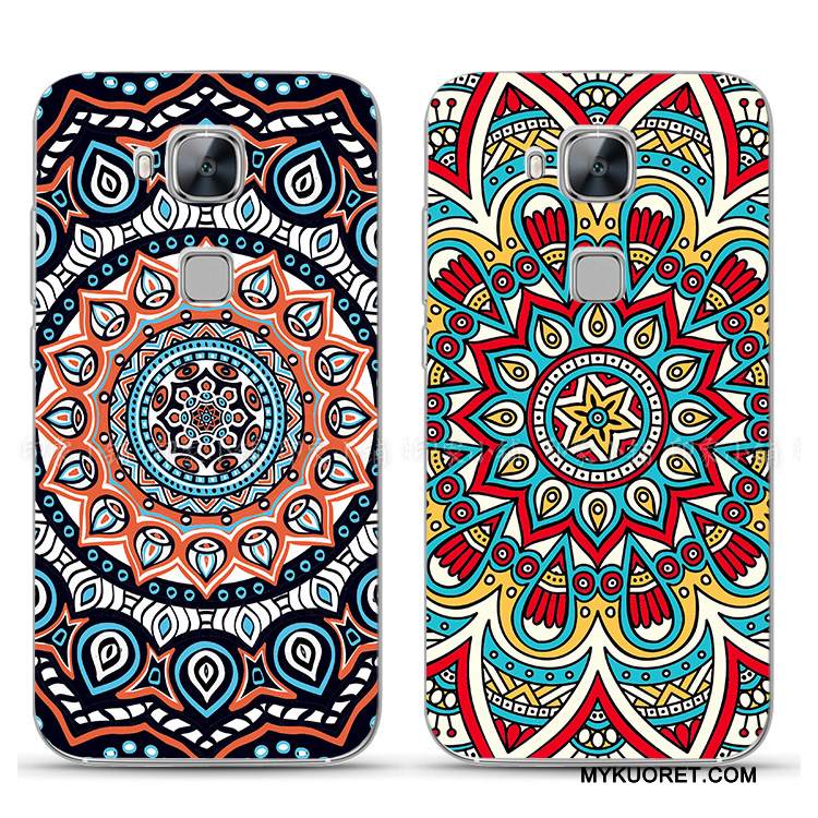 Kuori Huawei G7 Plus Pehmeä Neste Tuuli Ohut, Kotelo Huawei G7 Plus Luova Persoonallisuus Puhelimen Kuoret