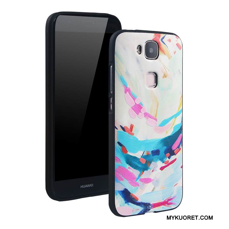 Kuori Huawei G7 Plus Silikoni Murtumaton Puhelimen Kuoret, Kotelo Huawei G7 Plus Suojaus Trendi