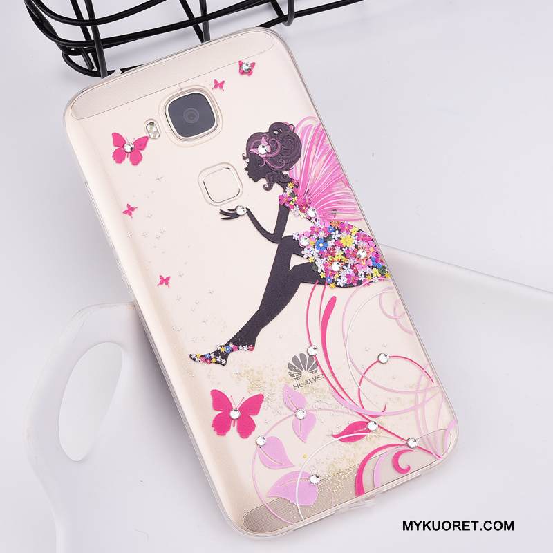 Kuori Huawei G7 Plus Suojaus Trendi Jauhe, Kotelo Huawei G7 Plus Pehmeä Neste Murtumaton Puhelimen Kuoret