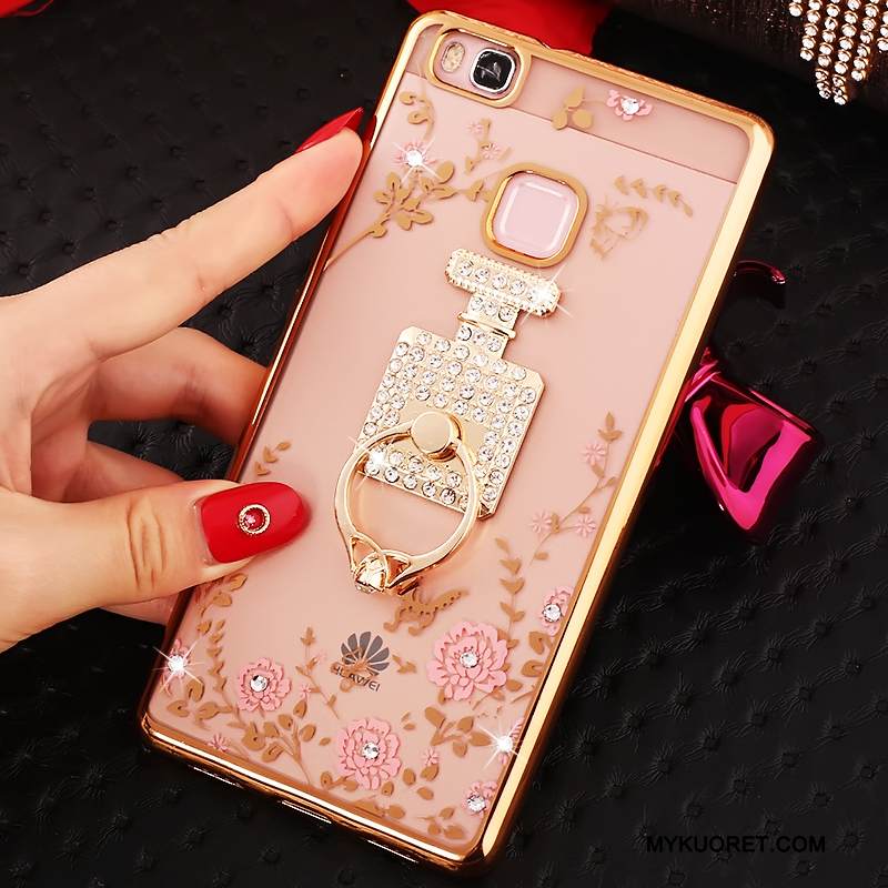 Kuori Huawei G9 Lite Laukut Nuoret Kulta, Kotelo Huawei G9 Lite Suojaus Puhelimen Kuoret Rengas