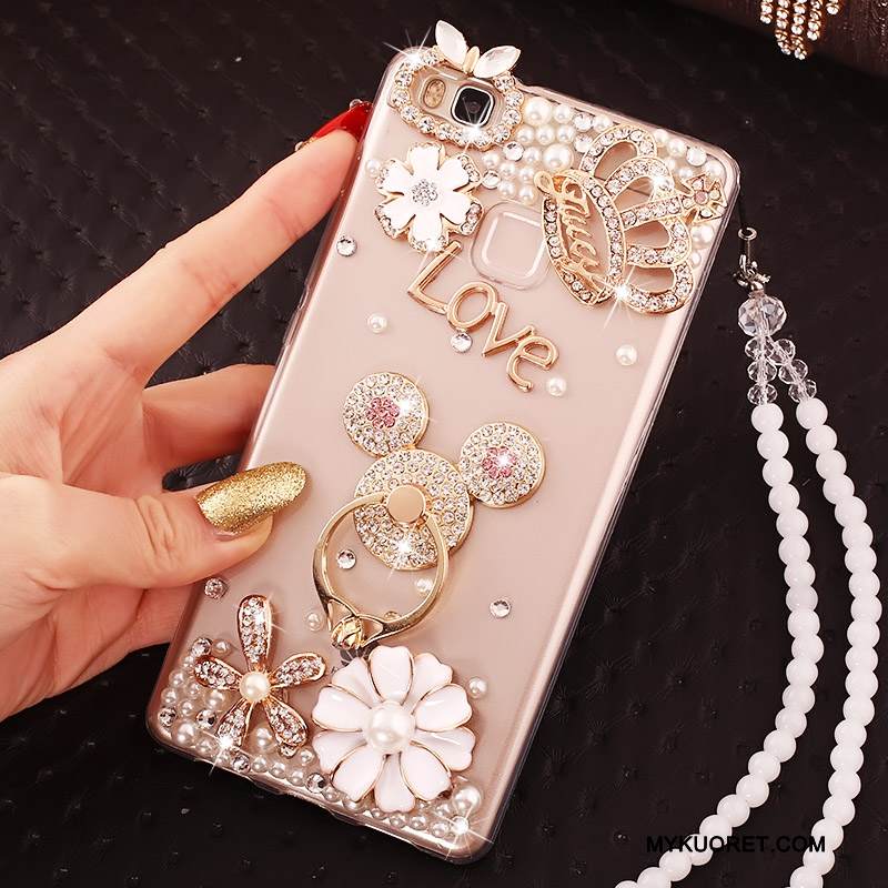 Kuori Huawei G9 Lite Pehmeä Neste Kulta Puhelimen Kuoret, Kotelo Huawei G9 Lite Suojaus Murtumaton Nuoret