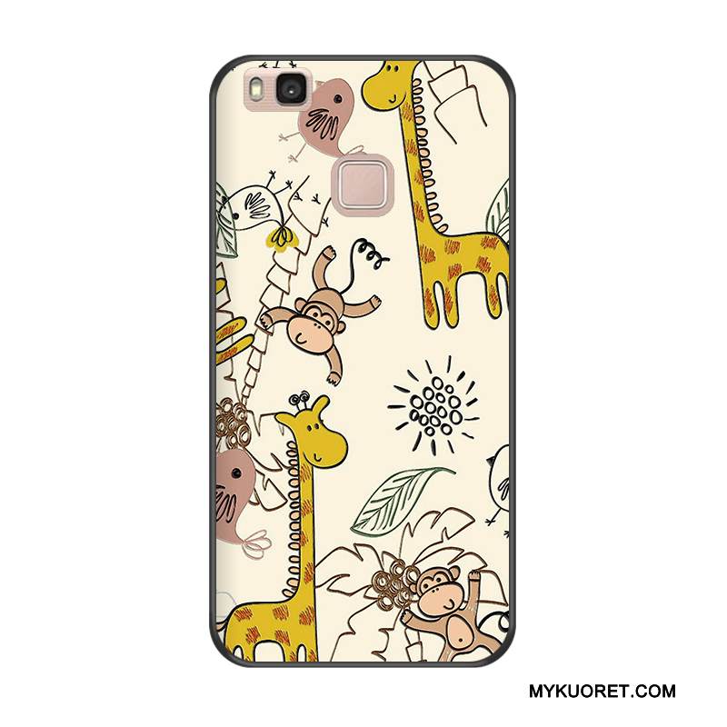 Kuori Huawei G9 Lite Suojaus Nuoret Keltainen, Kotelo Huawei G9 Lite Kohokuviointi Puhelimen Kuoret