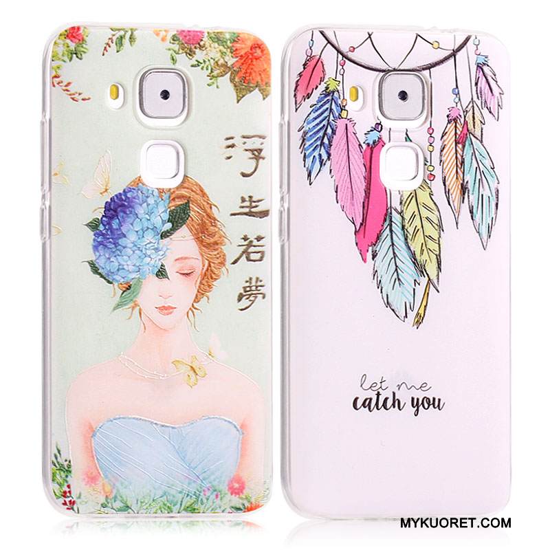 Kuori Huawei G9 Plus Pehmeä Neste Puhelimen Kuoret, Kotelo Huawei G9 Plus Laukut