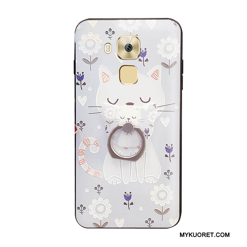 Kuori Huawei G9 Plus Silikoni Pieni Kustannukset, Kotelo Huawei G9 Plus Suojaus Vaaleansininen Puhelimen Kuoret