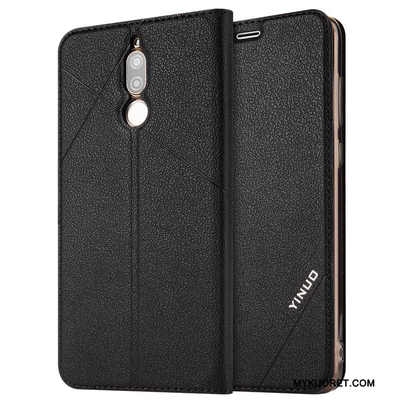 Kuori Huawei G9 Plus Suojaus Puhelimen Kuoret Murtumaton, Kotelo Huawei G9 Plus Nahka Musta