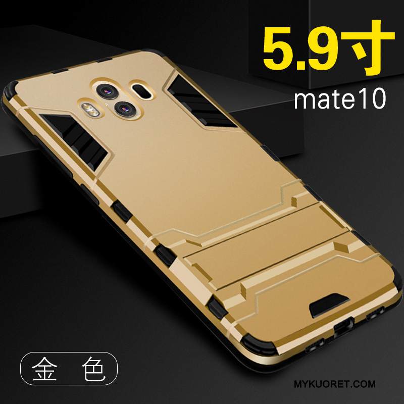 Kuori Huawei Mate 10 Laukut Murtumaton Puhelimen Kuoret, Kotelo Huawei Mate 10 Silikoni Pesty Suede Trendi