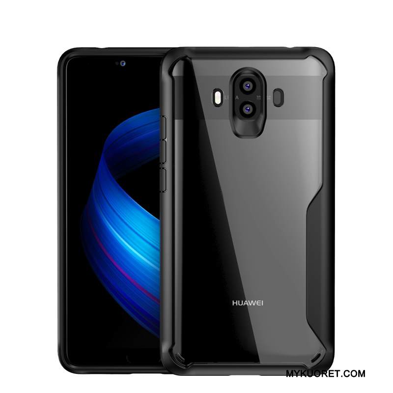 Kuori Huawei Mate 10 Laukut Puhelimen Kuoret Murtumaton, Kotelo Huawei Mate 10 Pehmeä Neste Musta