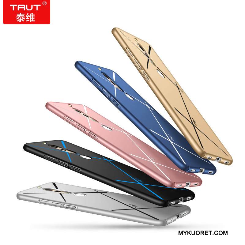 Kuori Huawei Mate 10 Lite Laukut Puhelimen Kuoret Pesty Suede, Kotelo Huawei Mate 10 Lite Monivärinen Kova Murtumaton