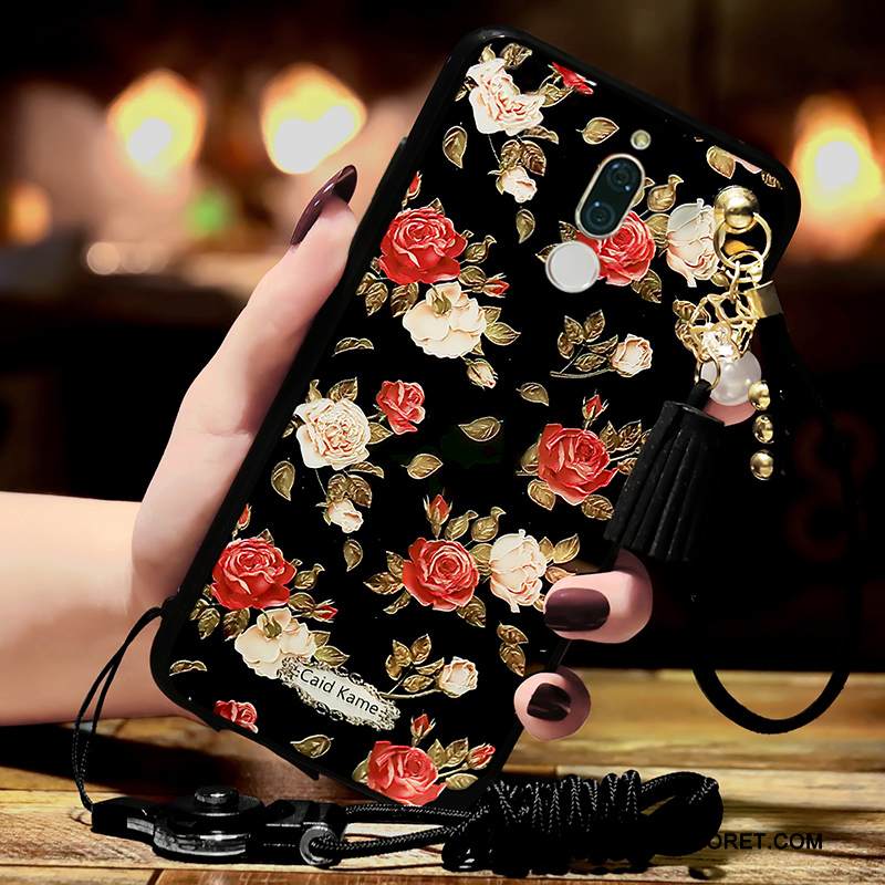 Kuori Huawei Mate 10 Lite Monivärinen Ripustettavat Koristeet Puhelimen Kuoret, Kotelo Huawei Mate 10 Lite Pehmeä Neste