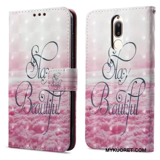 Kuori Huawei Mate 10 Lite Salkku Jauhe, Kotelo Huawei Mate 10 Lite Nahka