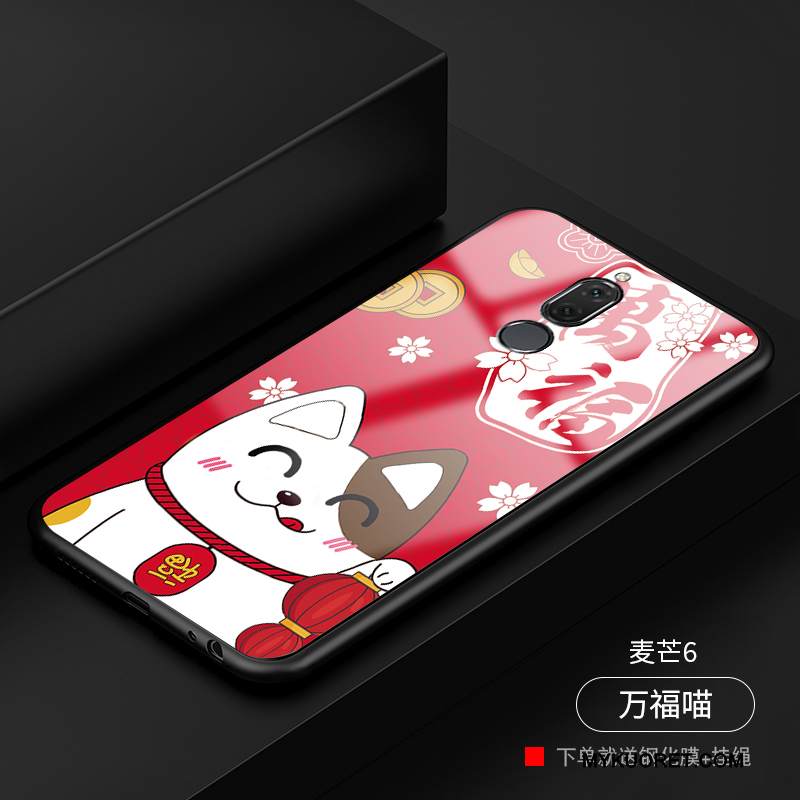 Kuori Huawei Mate 10 Lite Silikoni Kuvio Puhelimen Kuoret, Kotelo Huawei Mate 10 Lite Laukut Punainen Muokata