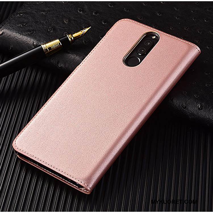 Kuori Huawei Mate 10 Lite Suojaus Jauhe Murtumaton, Kotelo Huawei Mate 10 Lite Nahka Ohut Puhelimen Kuoret