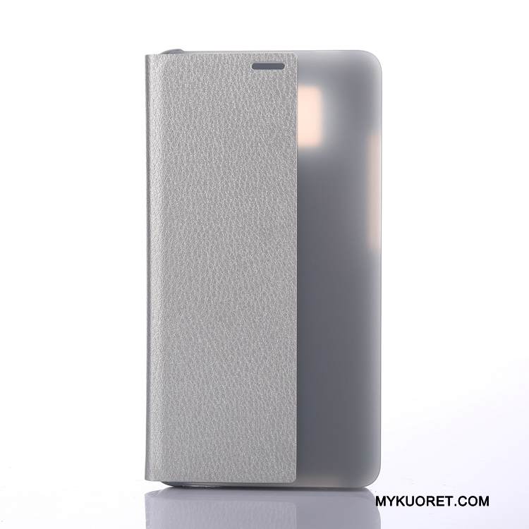 Kuori Huawei Mate 10 Nahka Liiketoiminta Kukkakuvio, Kotelo Huawei Mate 10 Suojaus Hopea Windows