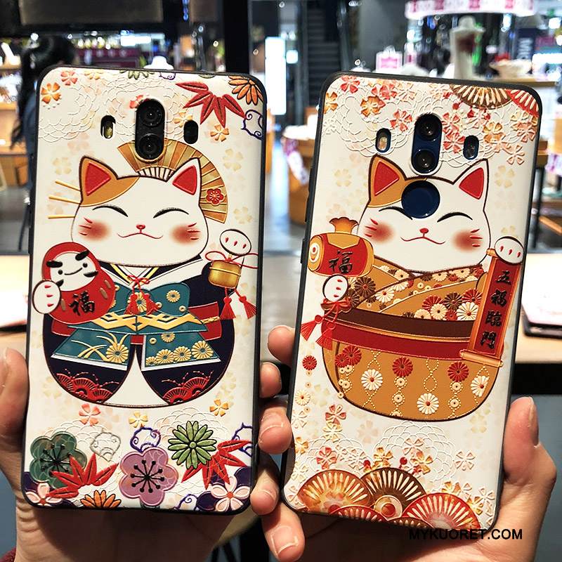 Kuori Huawei Mate 10 Pro Laukut Kissa Murtumaton, Kotelo Huawei Mate 10 Pro Monivärinen Uusi Trendi