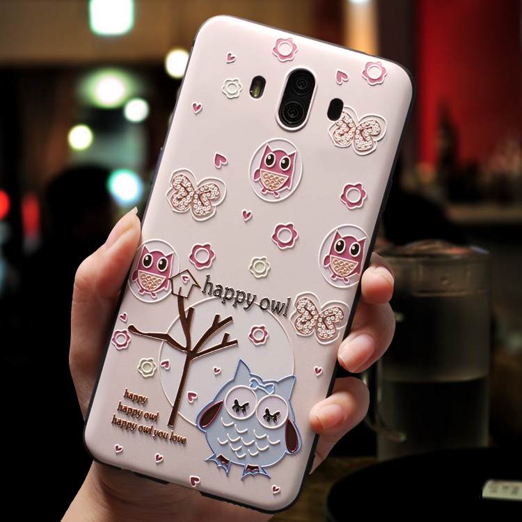 Kuori Huawei Mate 10 Sarjakuva Puhelimen Kuoret Murtumaton, Kotelo Huawei Mate 10 Pehmeä Neste Ihana Persoonallisuus