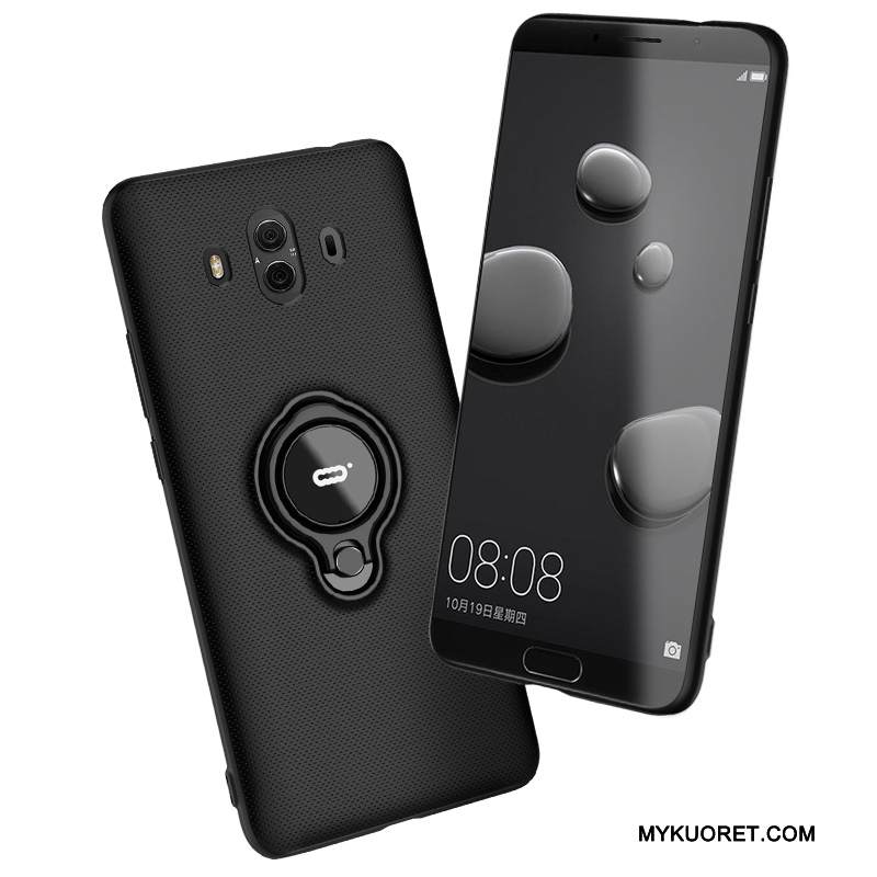 Kuori Huawei Mate 10 Tuki Puhelimen Kuoret Niitti, Kotelo Huawei Mate 10 Suojaus Murtumaton Rengas