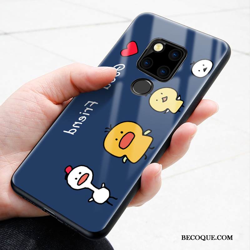 Kuori Huawei Mate 20 Laukut Ihana Persoonallisuus, Kotelo Huawei Mate 20 Suojaus Sininen Puhelimen Kuoret