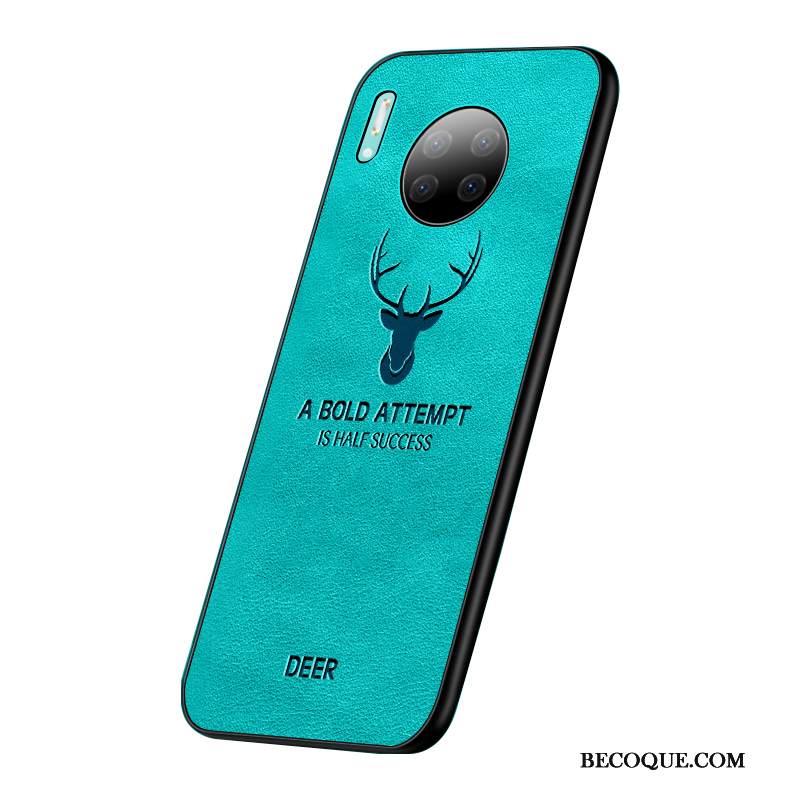 Kuori Huawei Mate 30 Silikoni Murtumaton Sininen, Kotelo Huawei Mate 30 Pehmeä Neste Ohut Puhelimen Kuoret