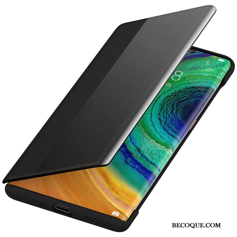 Kuori Huawei Mate 30 Suojaus Liiketoiminta Lasi, Kotelo Huawei Mate 30 Kuoret Windows Net Red