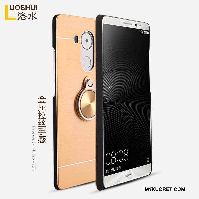 Kuori Huawei Mate 8 Luova Kulta Kova, Kotelo Huawei Mate 8 Metalli Persoonallisuus Murtumaton