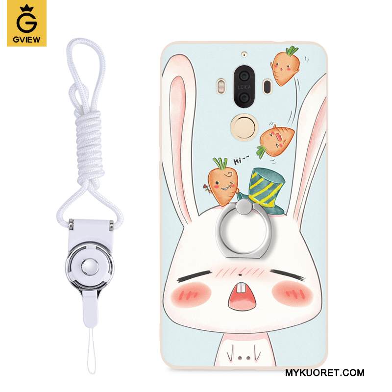 Kuori Huawei Mate 9 Laukut Ihana Rengas, Kotelo Huawei Mate 9 Silikoni Silmukka Puhelimen Kuoret