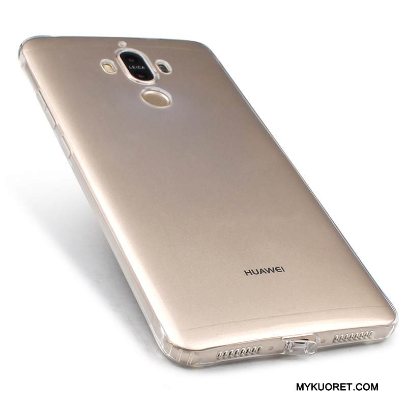 Kuori Huawei Mate 9 Laukut Läpinäkyvä Puhelimen Kuoret, Kotelo Huawei Mate 9 Pehmeä Neste Murtumaton Suupaltti