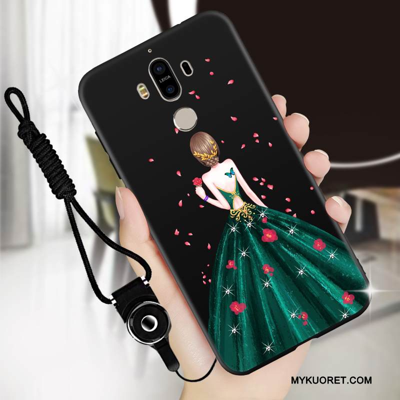 Kuori Huawei Mate 9 Laukut Musta Murtumaton, Kotelo Huawei Mate 9 Silikoni Puhelimen Kuoret