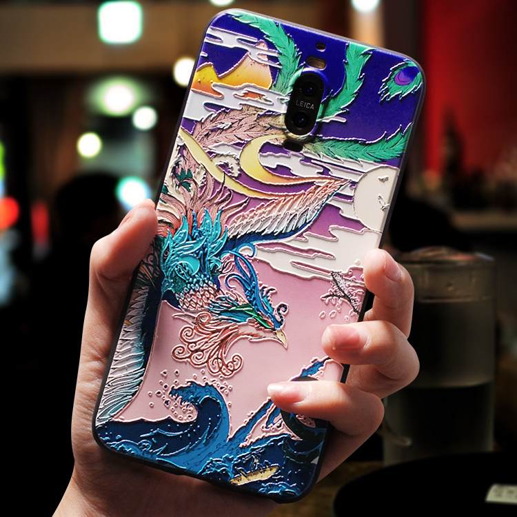 Kuori Huawei Mate 9 Pehmeä Neste Jauhe Puhelimen Kuoret, Kotelo Huawei Mate 9 Laukut Murtumaton Persoonallisuus