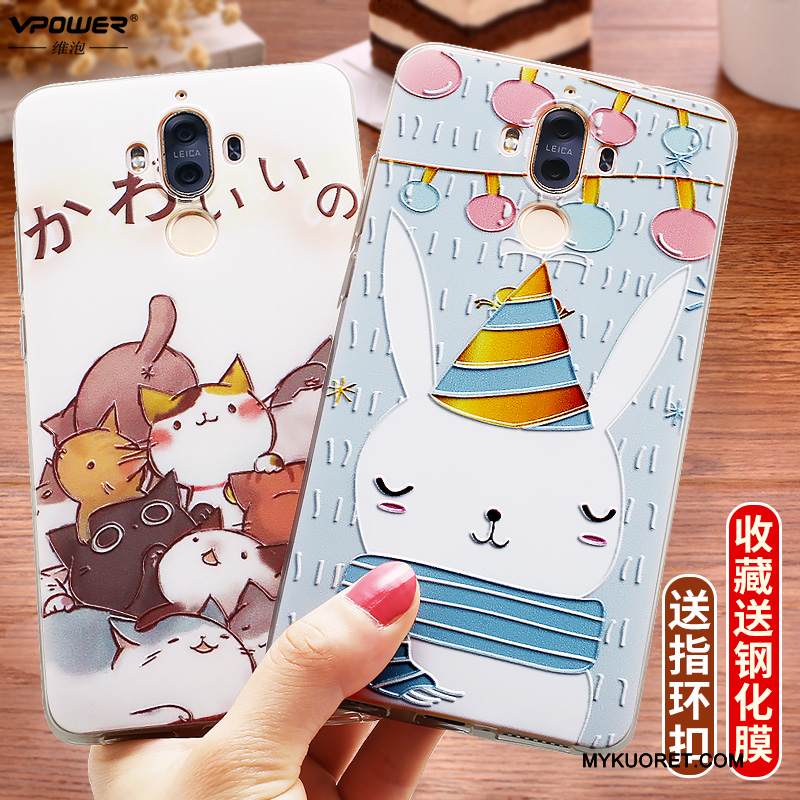 Kuori Huawei Mate 9 Pehmeä Neste Läpinäkyvä Puhelimen Kuoret, Kotelo Huawei Mate 9 Silikoni