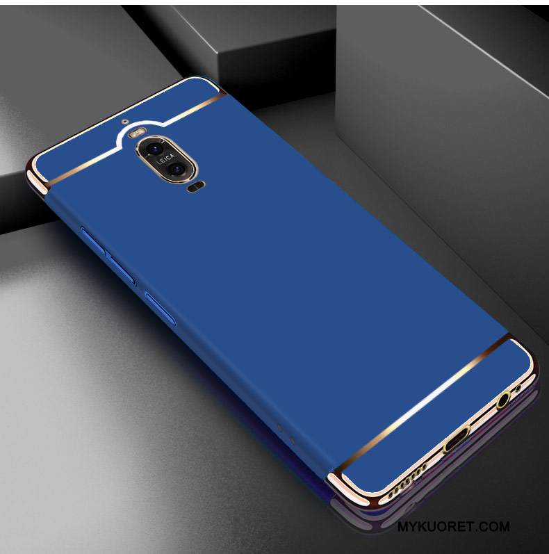 Kuori Huawei Mate 9 Pro Luova Kehys Sininen, Kotelo Huawei Mate 9 Pro Metalli Persoonallisuus