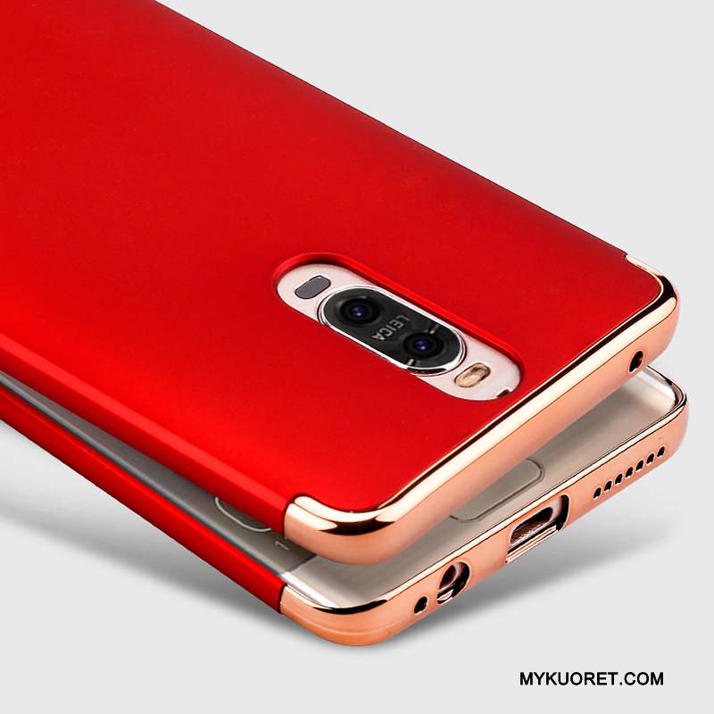 Kuori Huawei Mate 9 Pro Metalli Kova Punainen, Kotelo Huawei Mate 9 Pro Puhelimen Kuoret