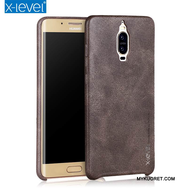 Kuori Huawei Mate 9 Pro Nahka Vaalean Ultra, Kotelo Huawei Mate 9 Pro Suojaus Puhelimen Kuoret Murtumaton