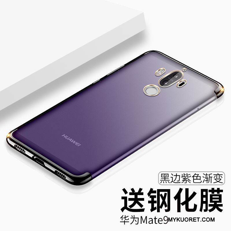 Kuori Huawei Mate 9 Strassi Tuuli Tide-brändi, Kotelo Huawei Mate 9 Silikoni Puhelimen Kuoret Violetti